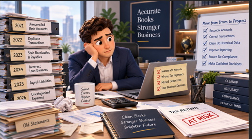 When Old Accounting Errors Start Costing Your Business Money - Accurate Books Stronger Business