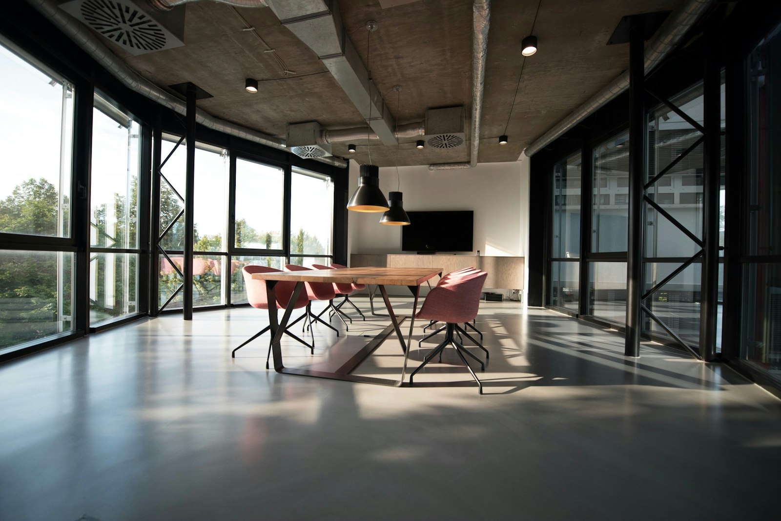 Professional office team